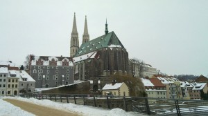 St. Peter and Paul as seen from Zgorzelec