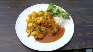 Görlitzer Feuerfleisch, eine Art Gulasch