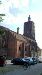 Kirchenruine in Gubin
