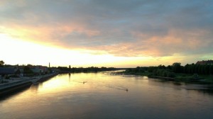 The Oder near Frankfurt