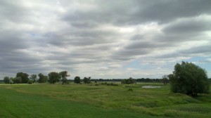 Landscape of the Oder valley